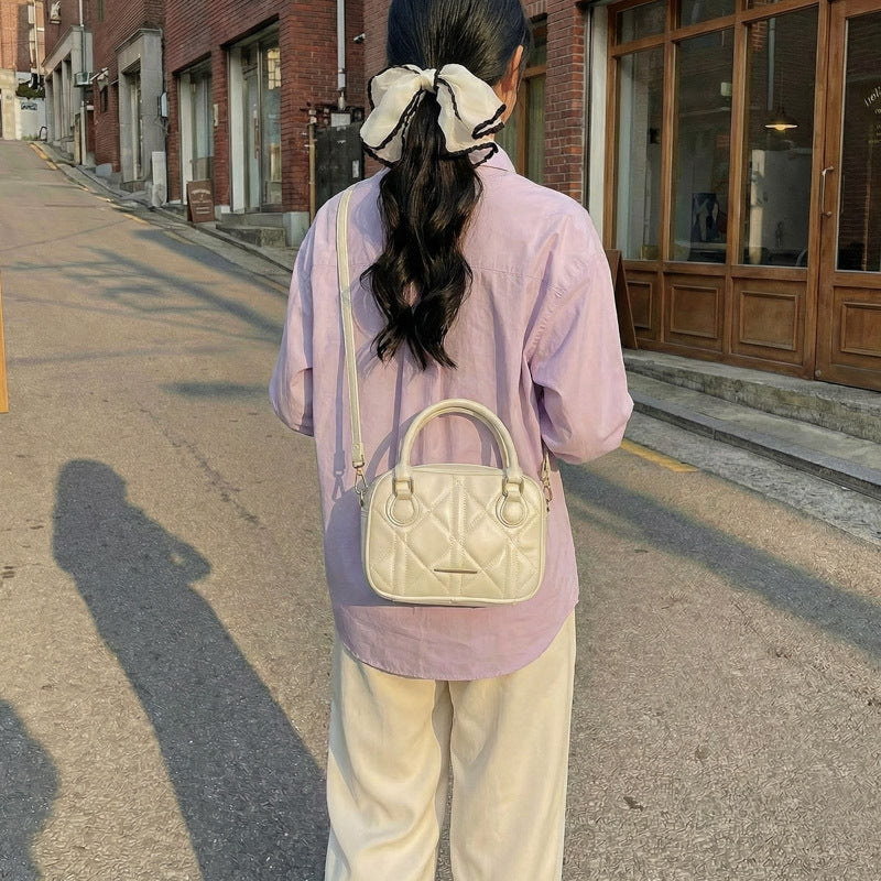 WoQuilted Mini Satchel Bag LoungeYard — product view 2