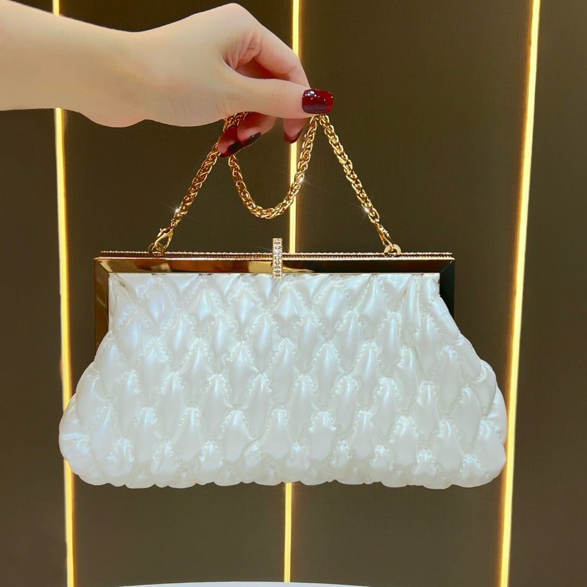 Elegant Textured Evening Handbag — product view 3