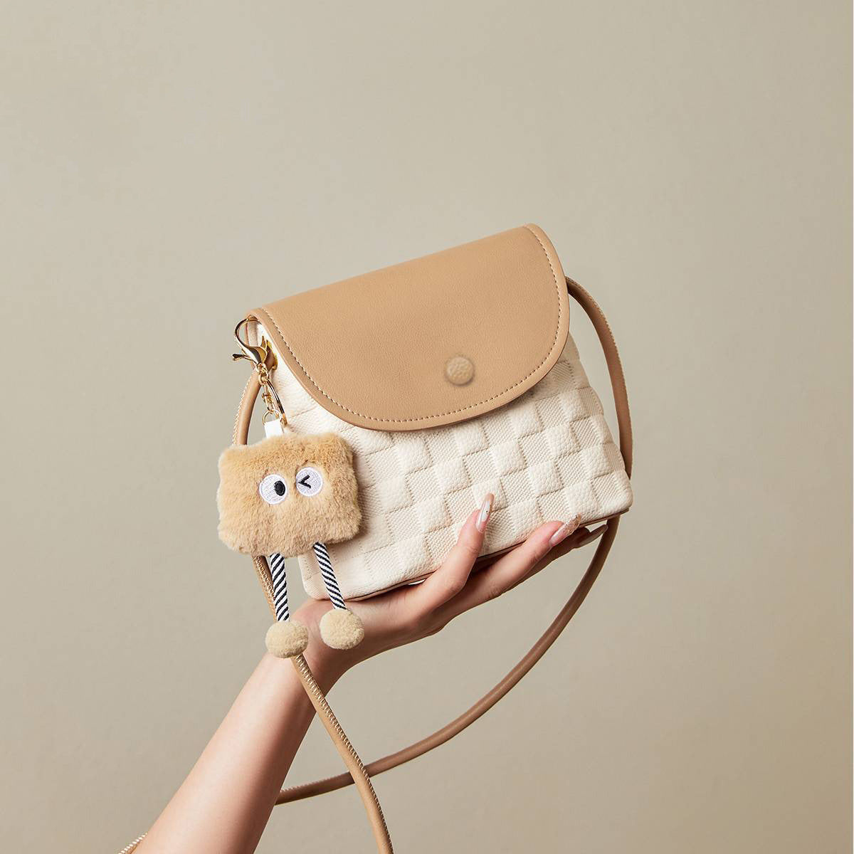 Charming Textured Crossbody Bag LoungeYard — product view 1