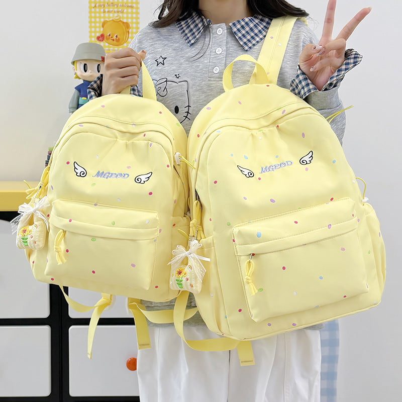 Fun Patterned School Backpack LoungeYard — product view 2