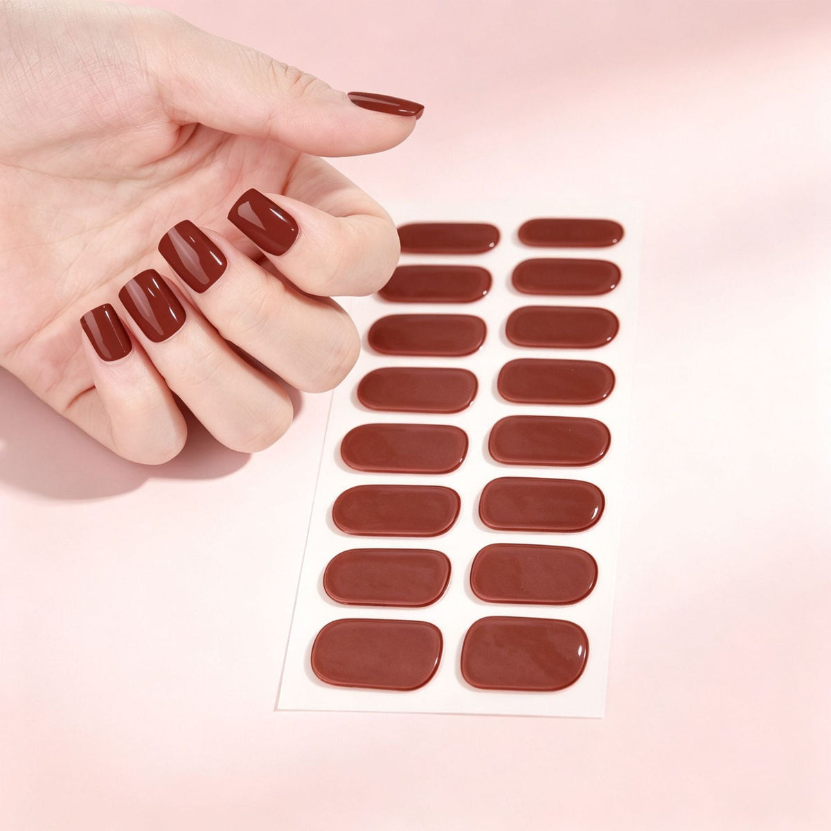Premium Glossy Press-On Nail Set — product view 1