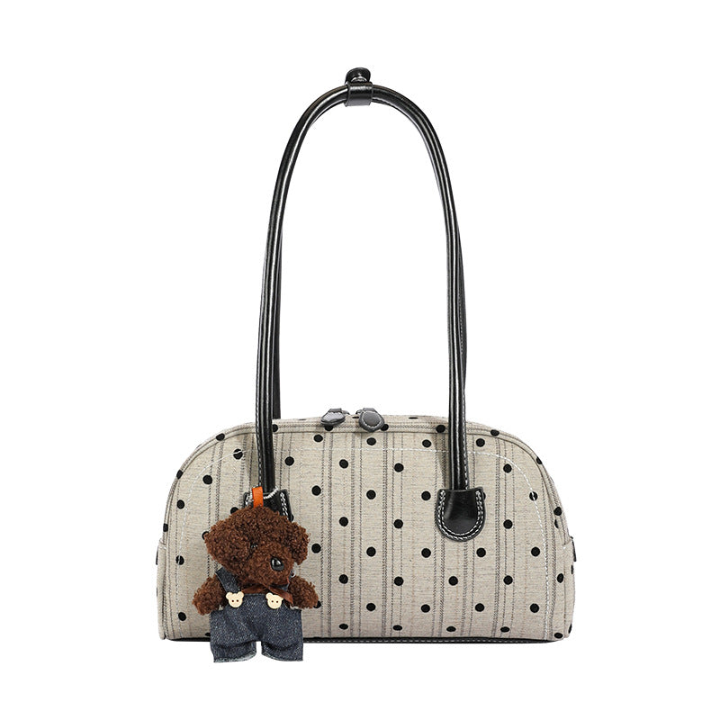 Polka Dot Accent Handbag — product view 5