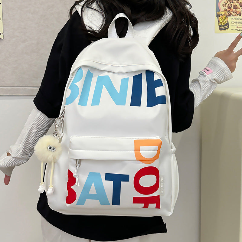 Creative Graphic Print Backpack LoungeYard — product view 4
