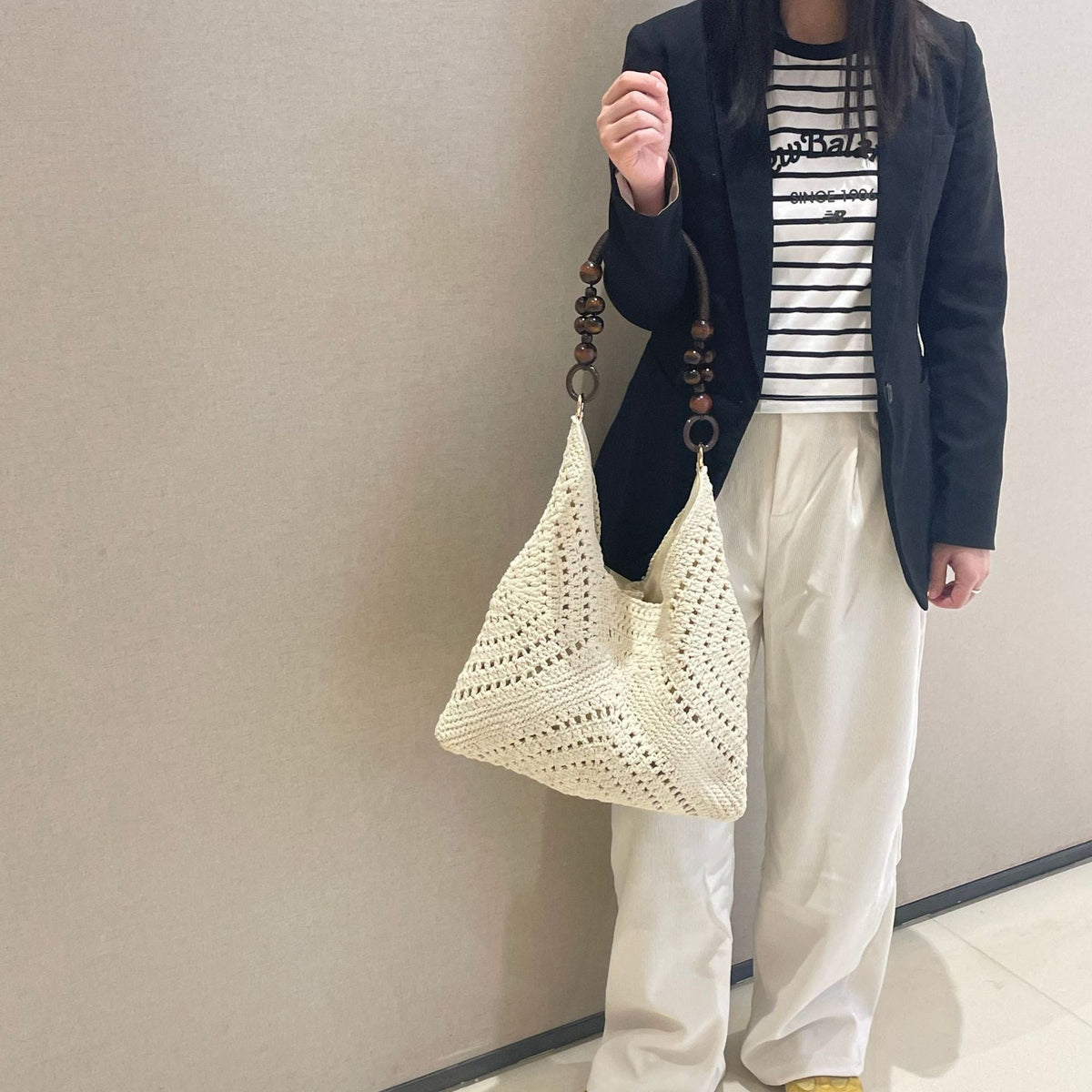 Handmade Macrame Bag LoungeYard — product view 2