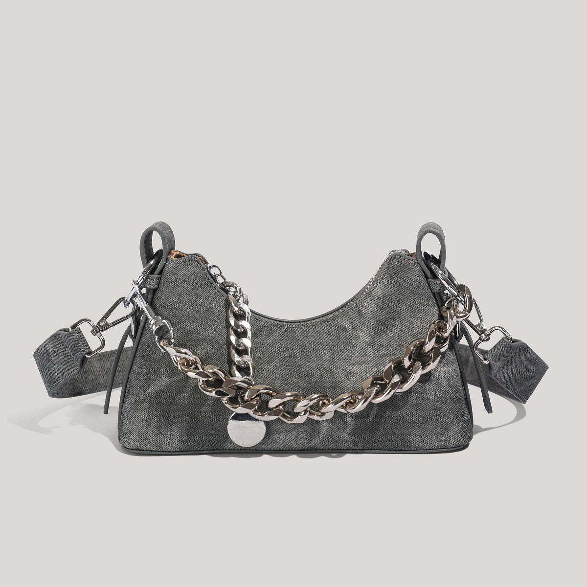Stylish Chain Detail Handbag LoungeYard — product view 2