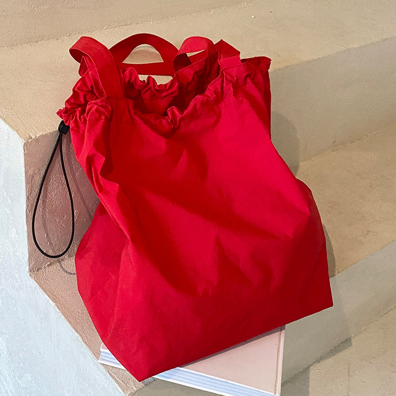 Lightweight Drawstring Tote Bag — product view 3