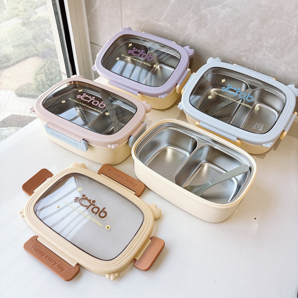 Premium Dual-Compartment Food Storage Container — product view 1