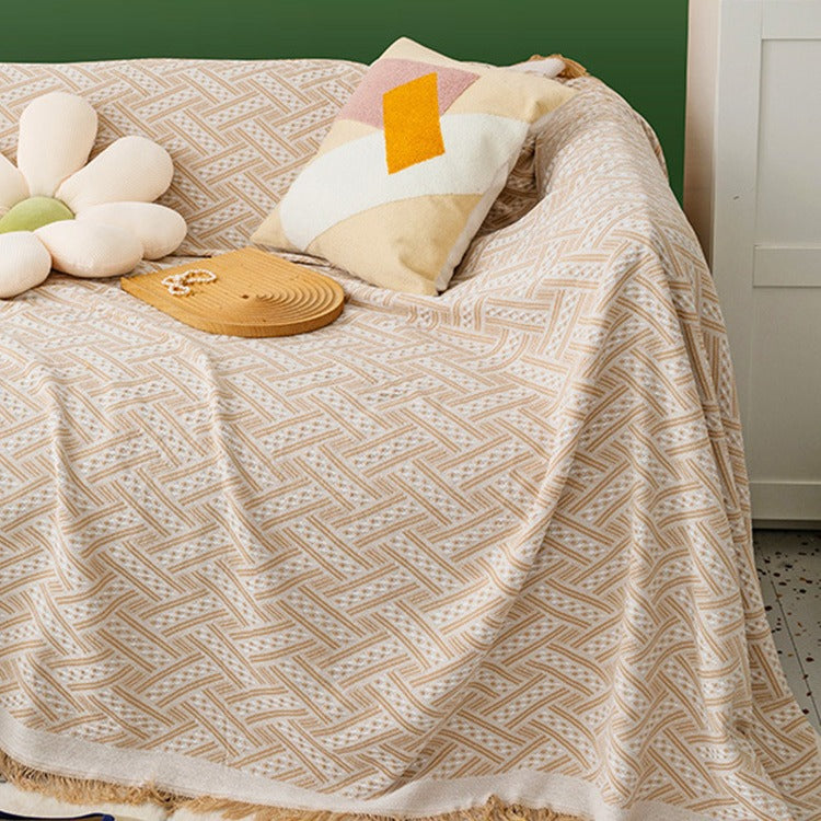 Decorative Pattern Throw Blanket — product view 3