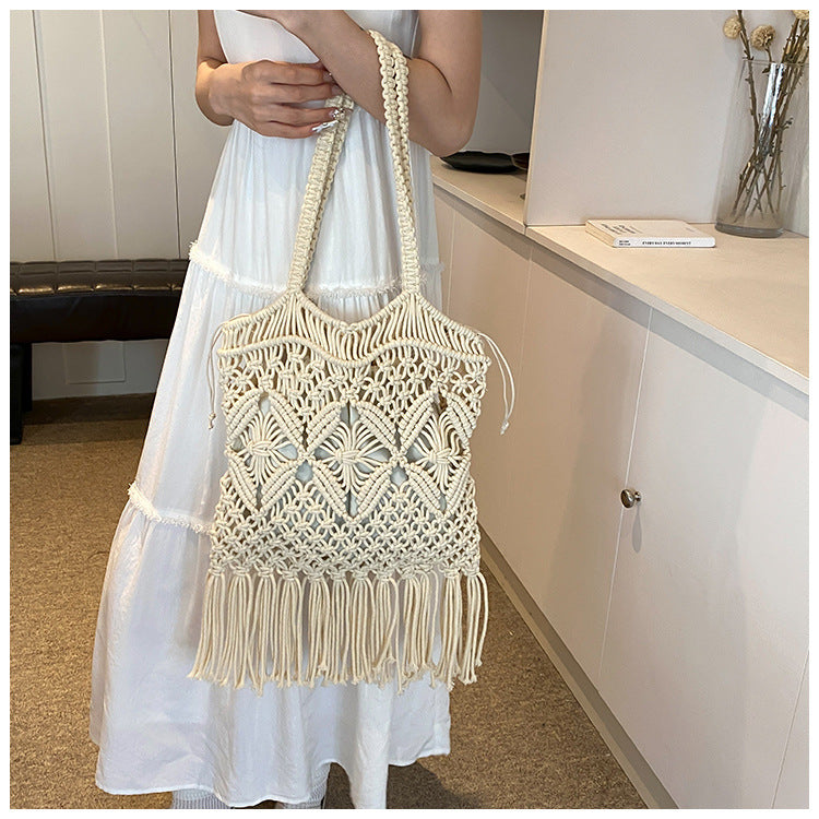 Macrame Tote Bag — product view 2