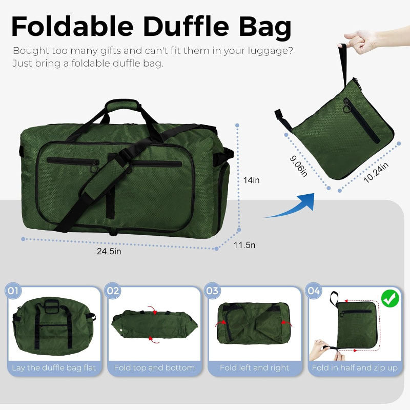 Multi-Functional Travel Duffel Bag LoungeYard — product view 4