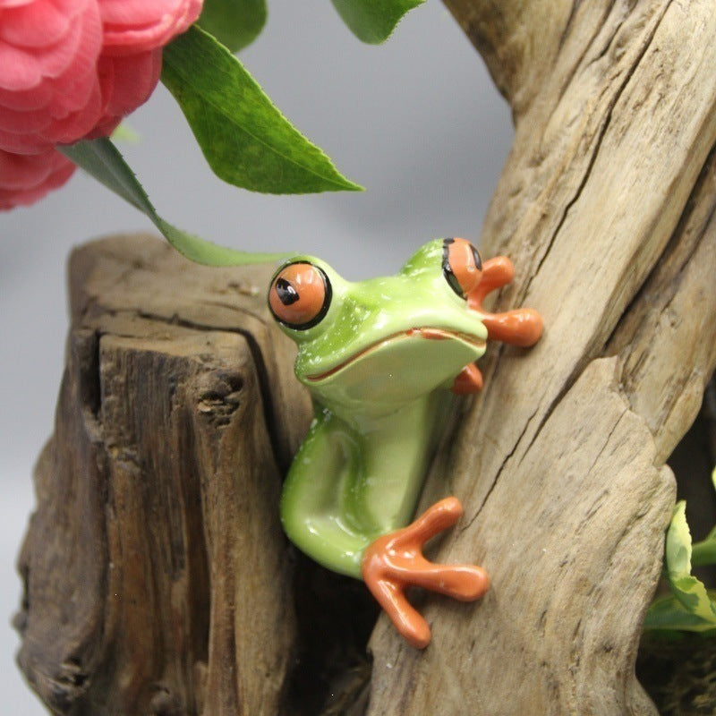 Creative Frog Figurine Bowlift — product view 2