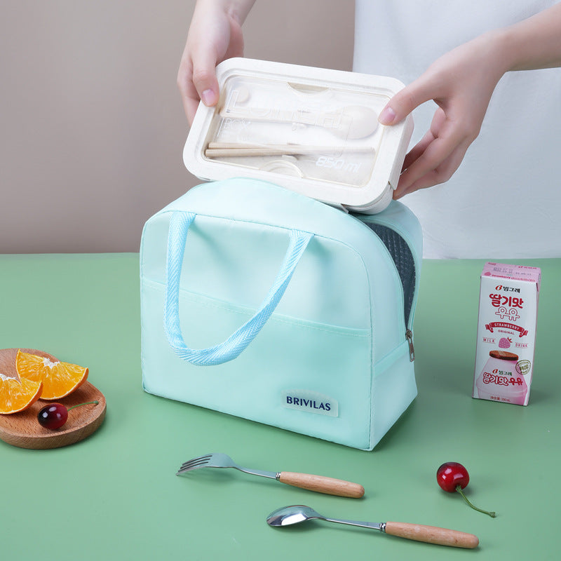 Insulated Lunch Tote with Multiple Pockets — product view 2