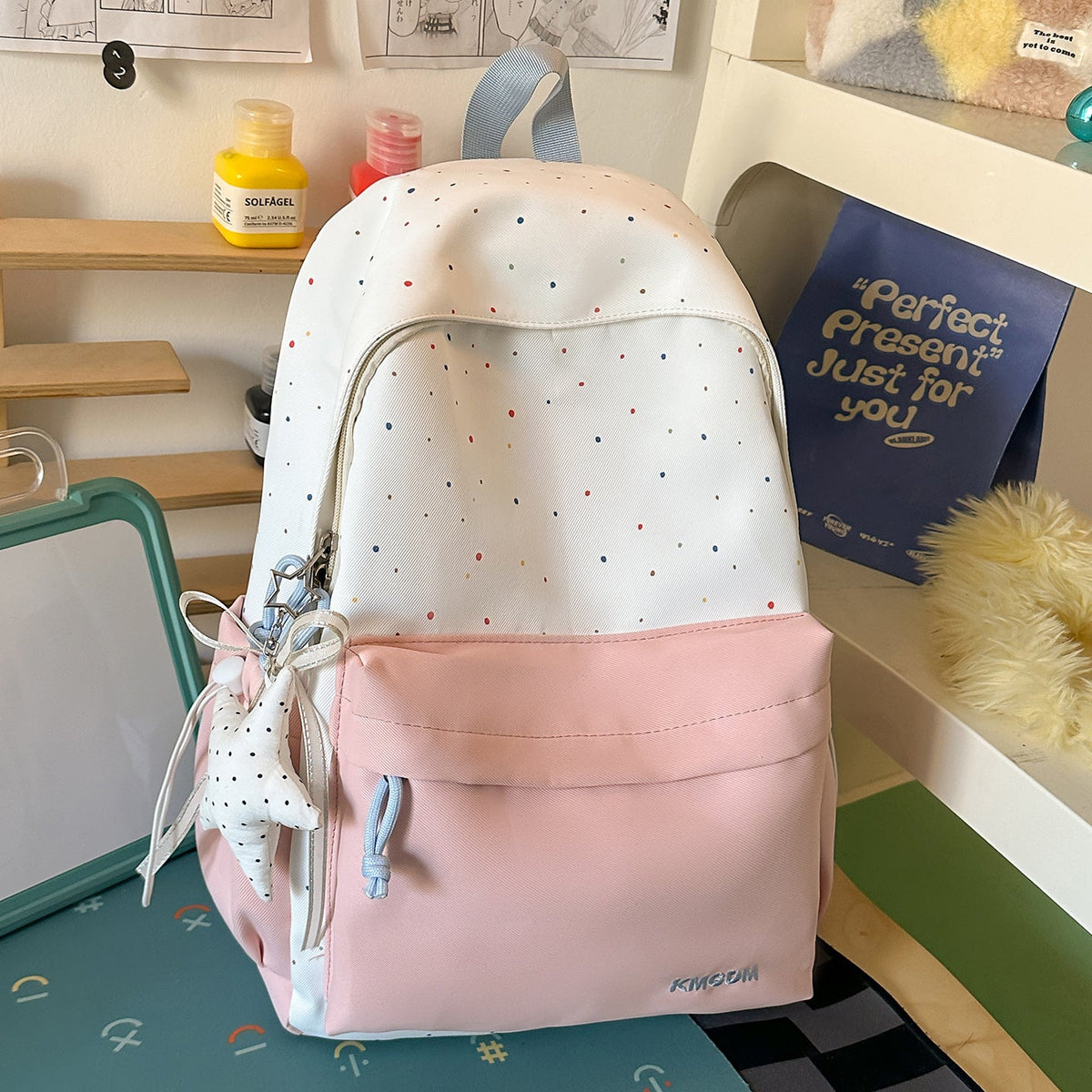Playful Multi-Compartment Backpack LoungeYard — product view 7