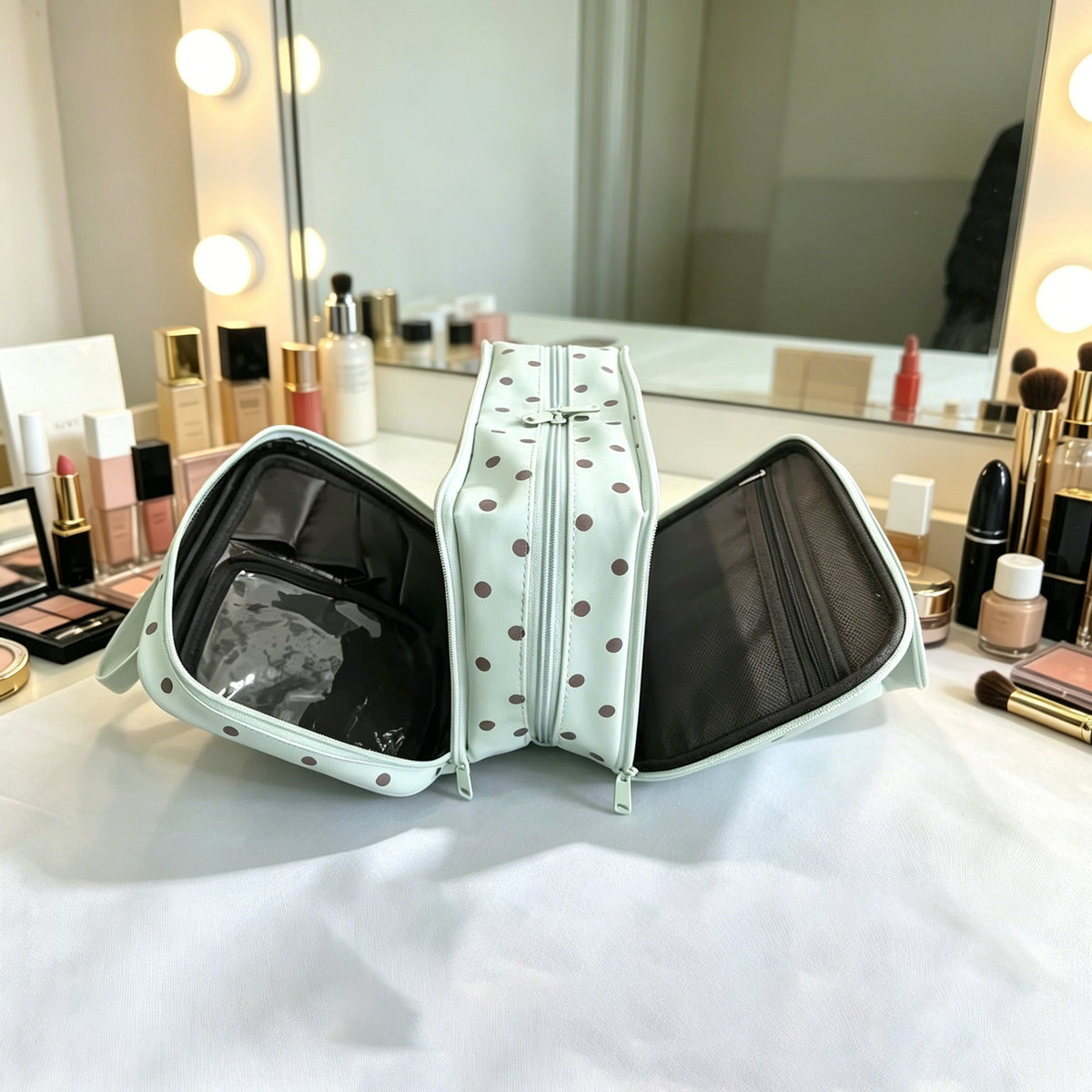 Practical Travel Bag with Wheels LoungeYard — product view 3