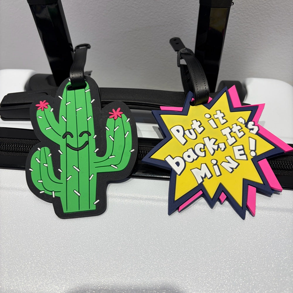 Planet-Themed Luggage Tag LoungeYard — product view 1
