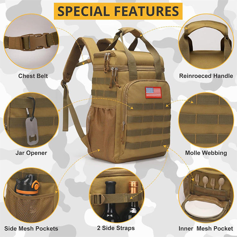 Durable and Insulated Beverage Backpack LoungeYard — product view 4