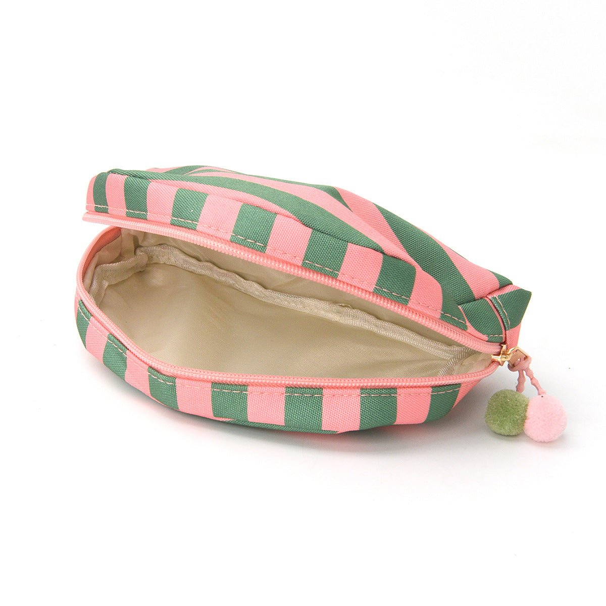 Cosmetic organizer with stylish striped pattern LoungeYard — product view 3