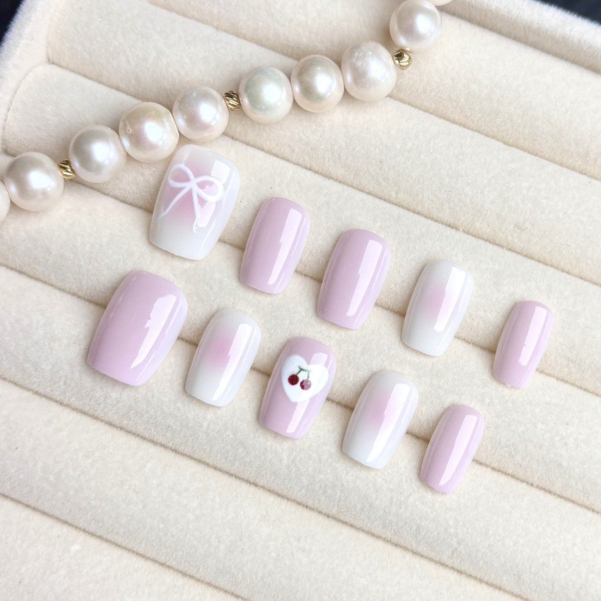 Decorative Press-On Nail Art Set with Unique Designs — product view 3