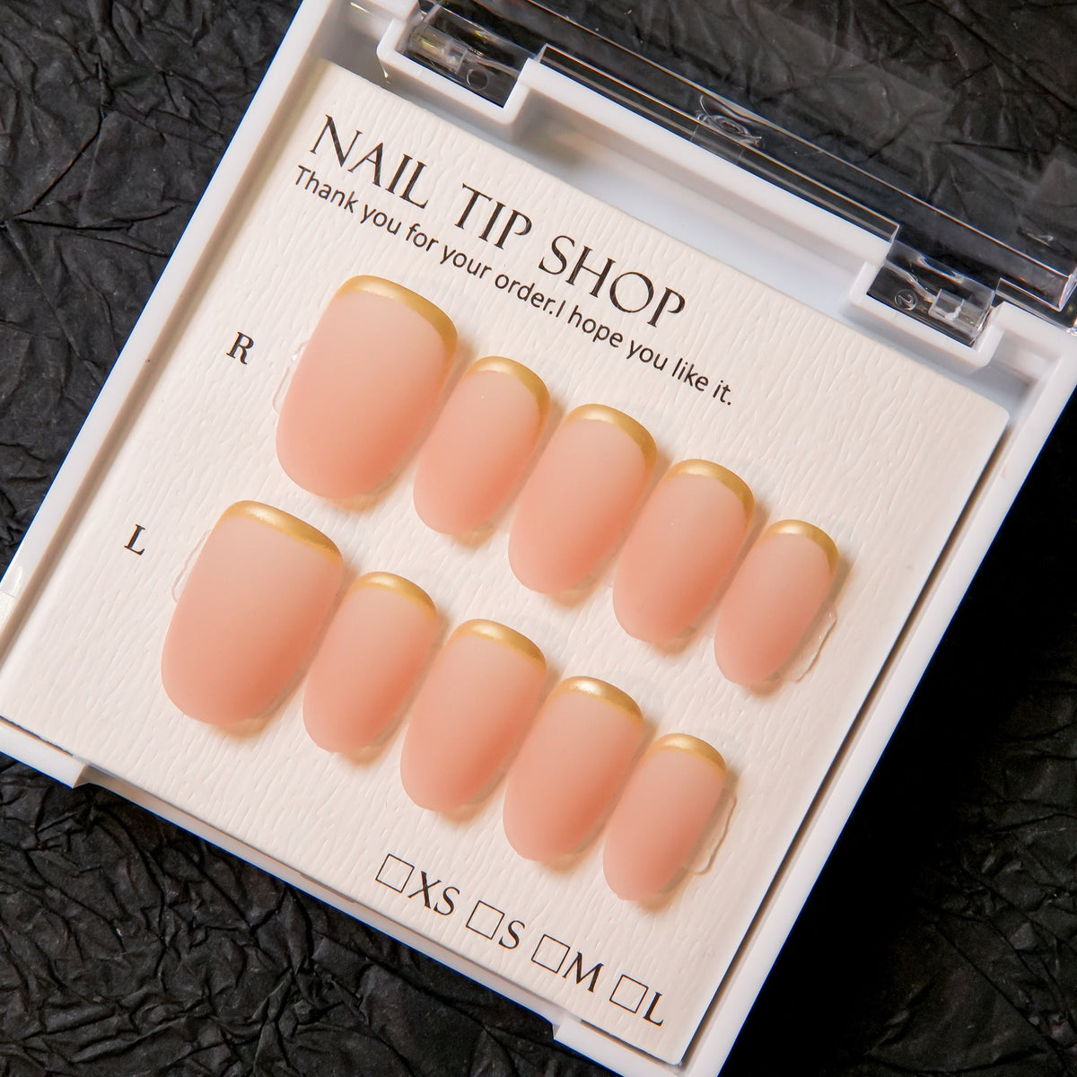 Natural Finish Press-On Nail Kit — product view 3