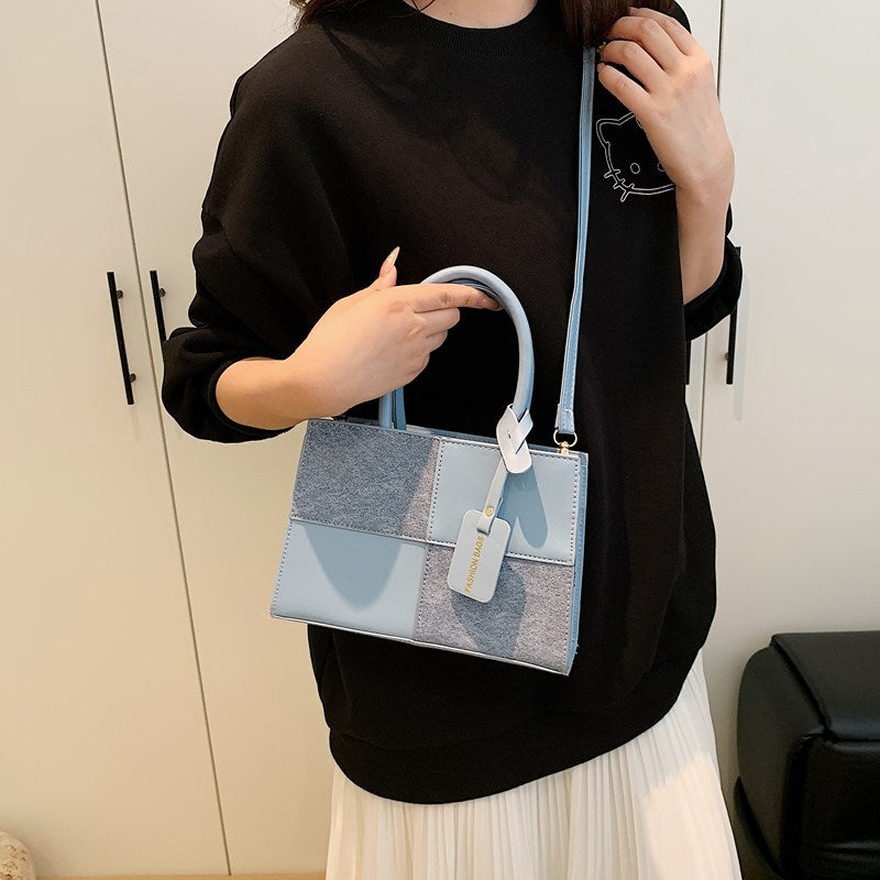 Geometric Structured Handbag LoungeYard — product view 2