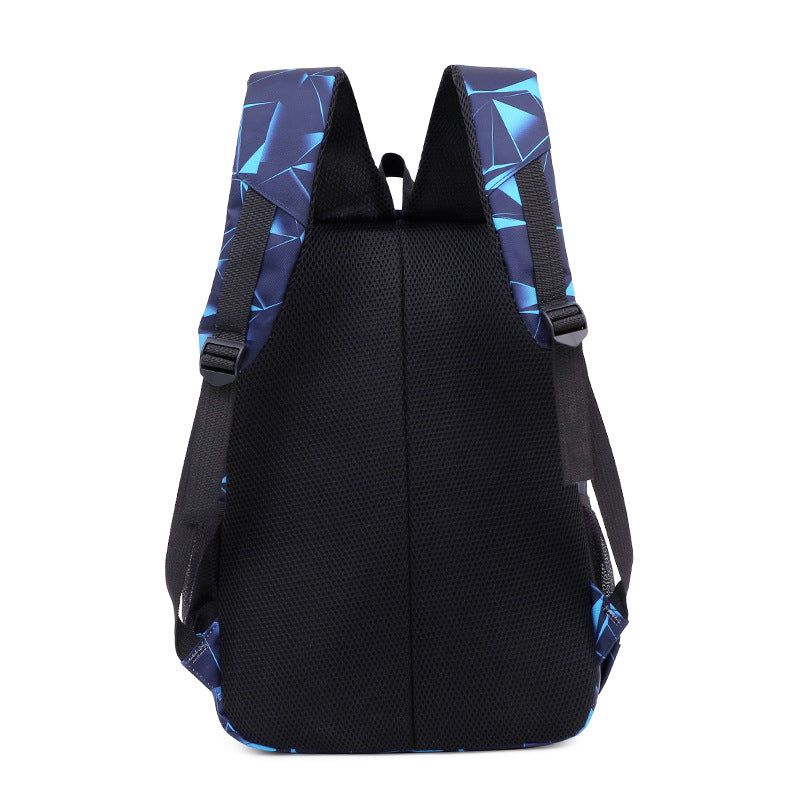 Sporty backpack with breathable back padding LoungeYard — product view 5