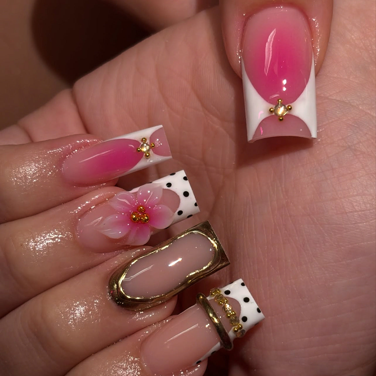Elegant Designer Press-On Nails — product view 1