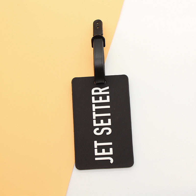 Unisex Travel Statement Luggage Tag LoungeYard — product view 2