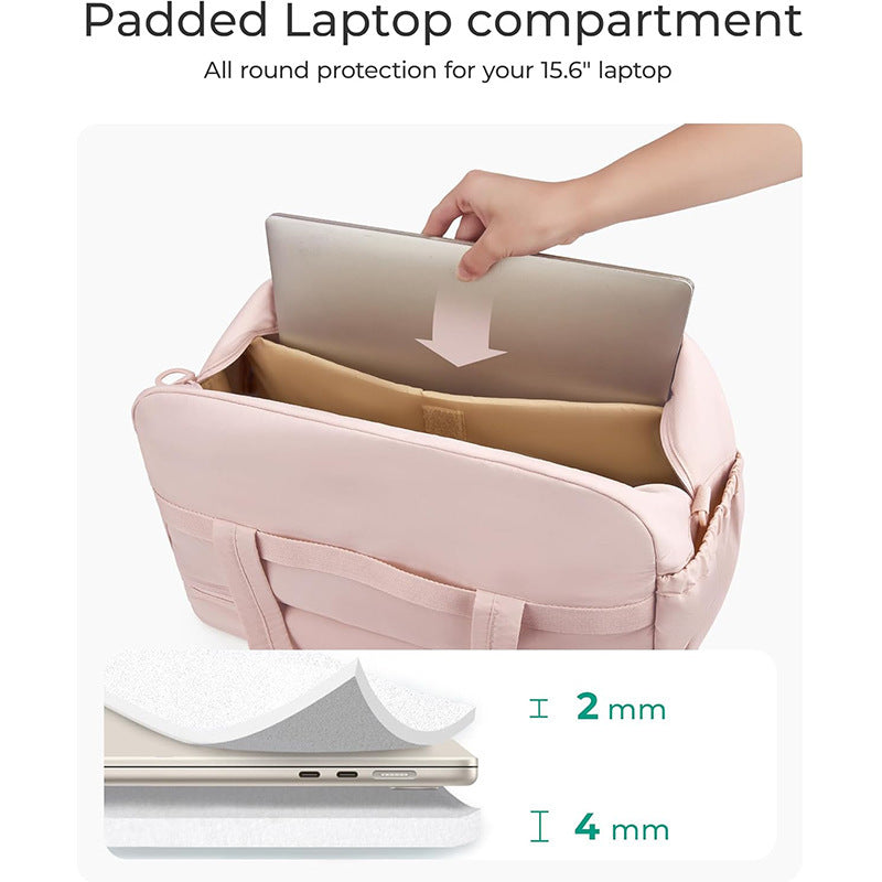 Quilted Multi-Functional Travel Duffle Bag LoungeYard — product view 4