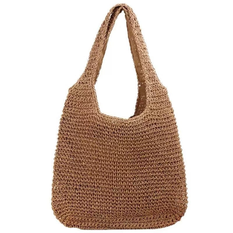 Hand-knotted macramé tote bag LoungeYard — product view 6