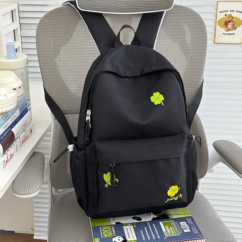 Casual Multi-Pocket Backpack with Fun Accents LoungeYard — product view 7