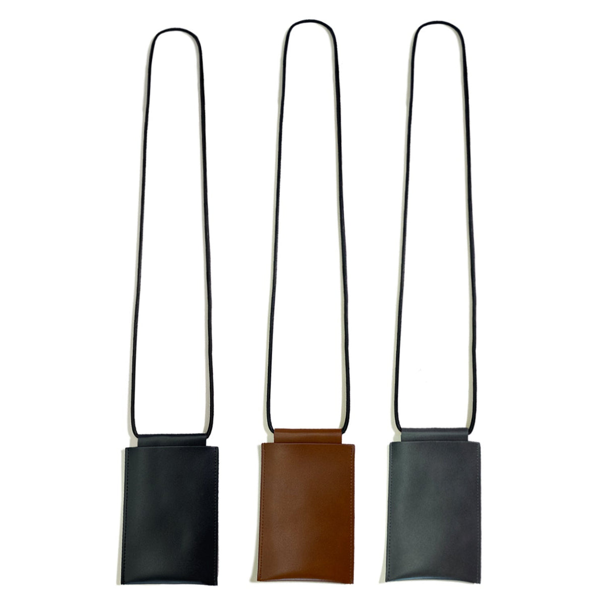 Leather Crossbody Card Holder LoungeYard — product view 5