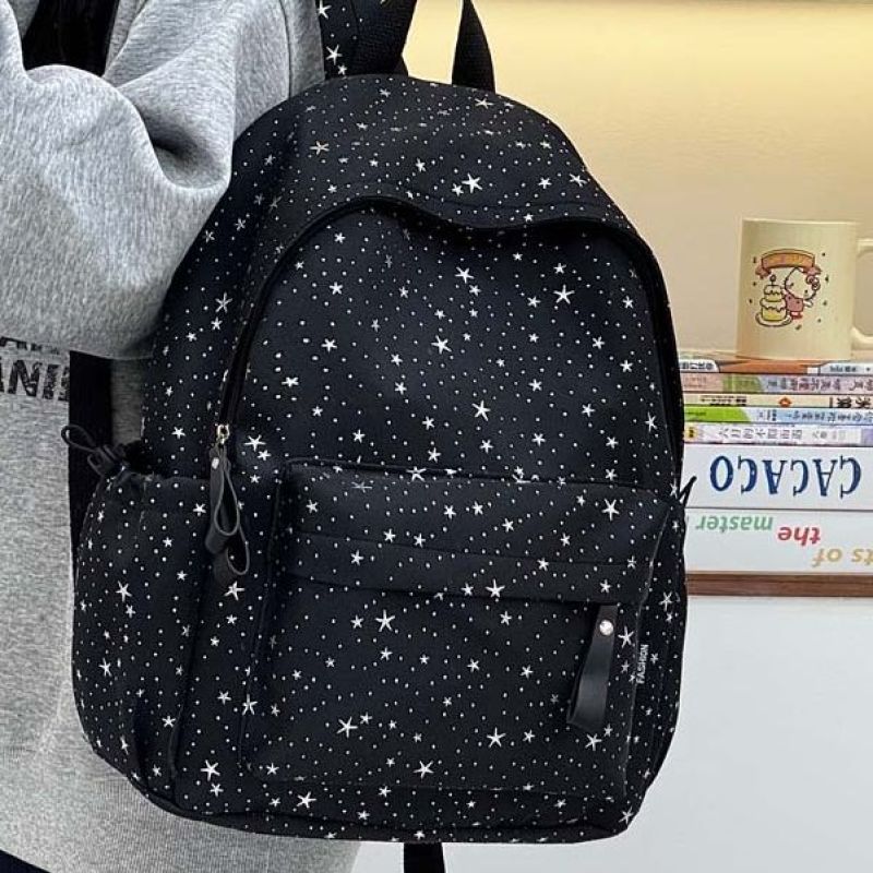 Star-Embellished Backpack LoungeYard — product view 1