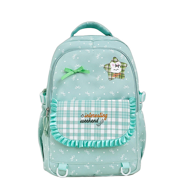 Fun Character Print Cozy Backpack LoungeYard — product view 6