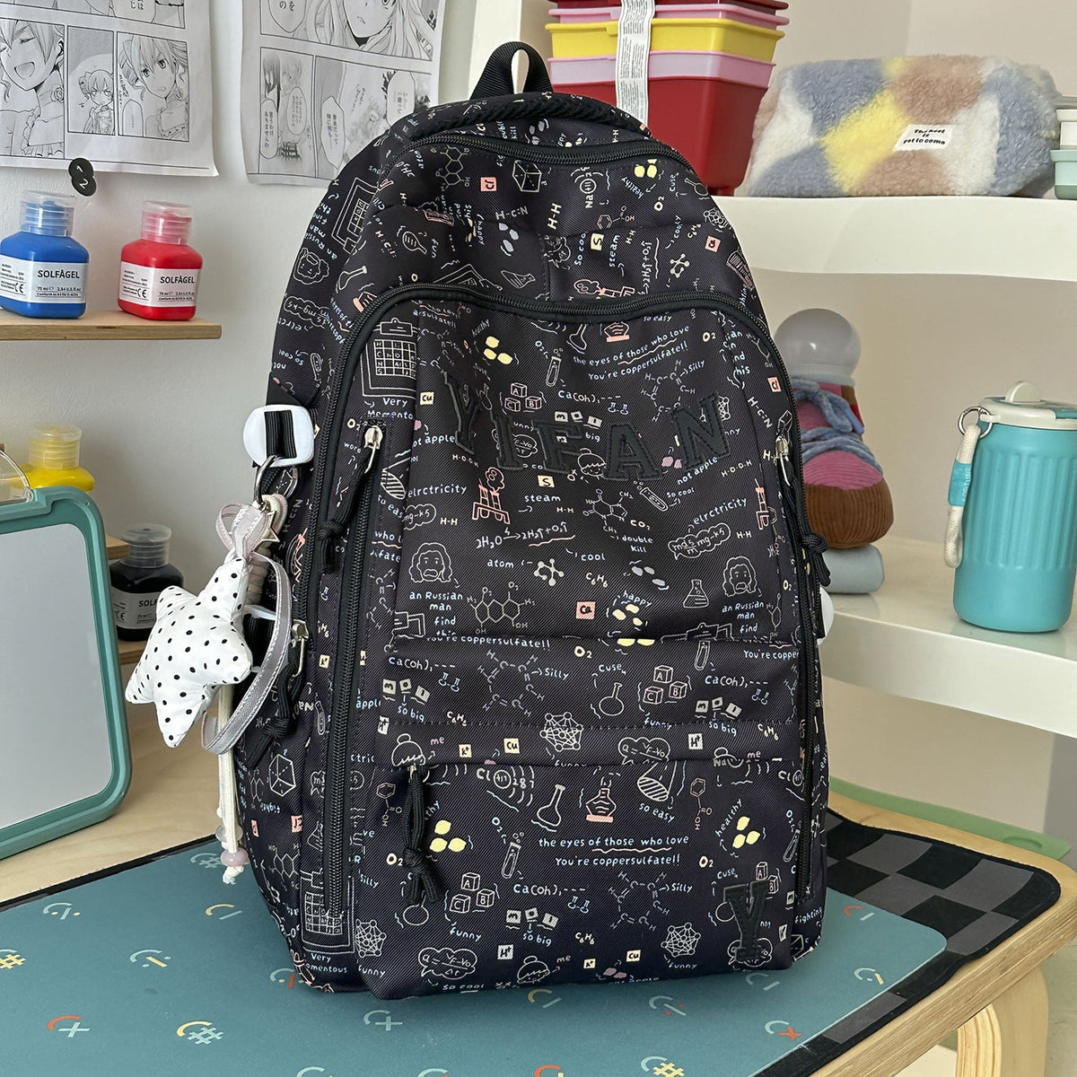 Fun-Themed School Backpack LoungeYard — product view 7