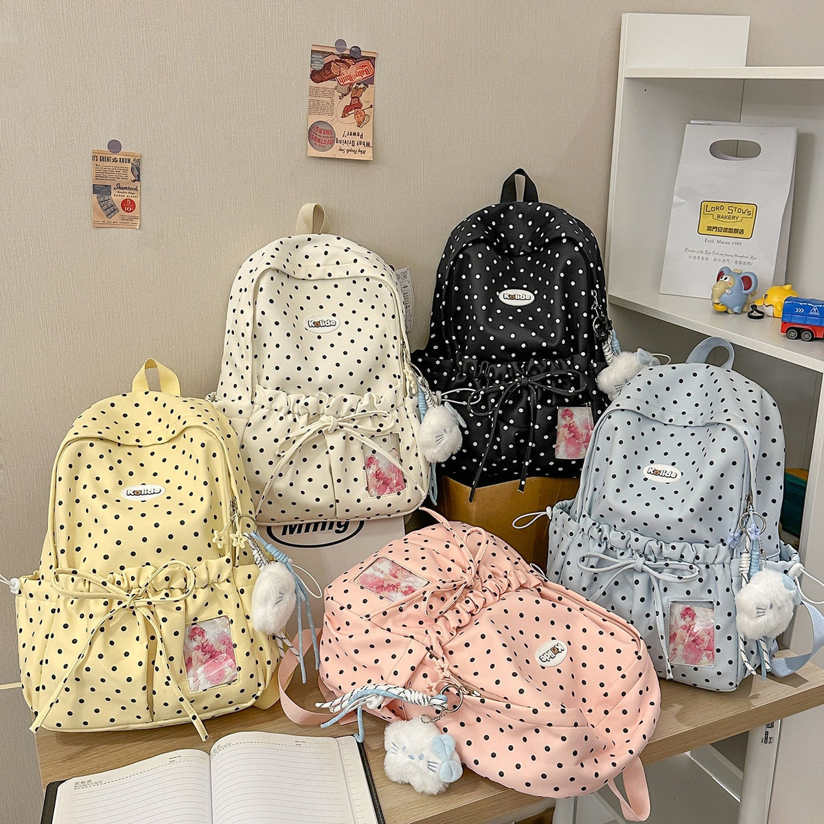 Cute Animal-Themed School Backpack LoungeYard — product view 7
