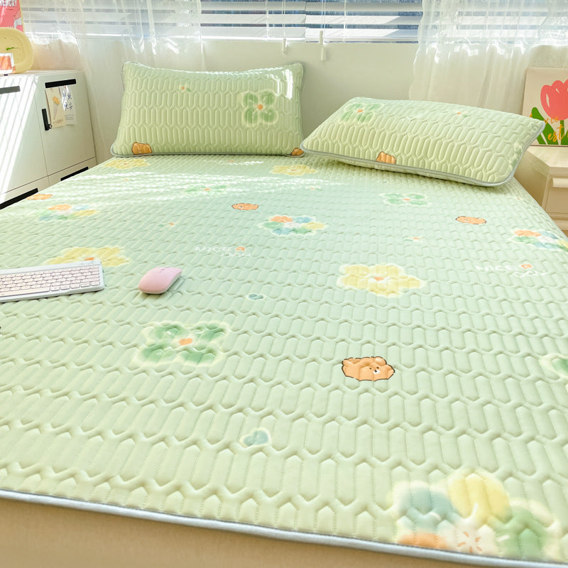 Playful Rainbow Mattress Protector — product view 1