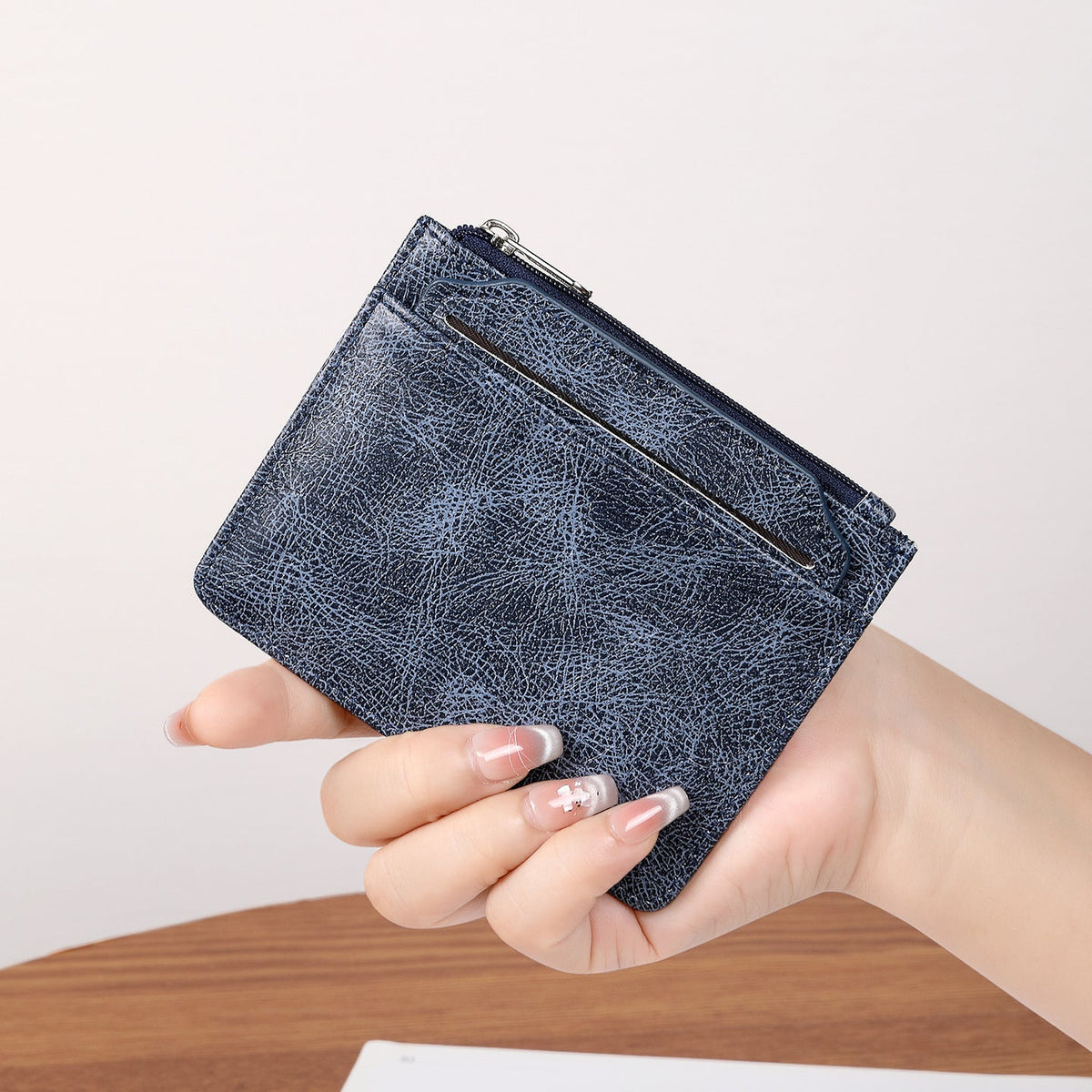 Slim Leather Cardholder — product view 3