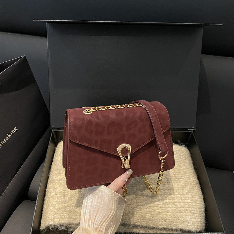 Designer Faux Leather Clutch — product view 5