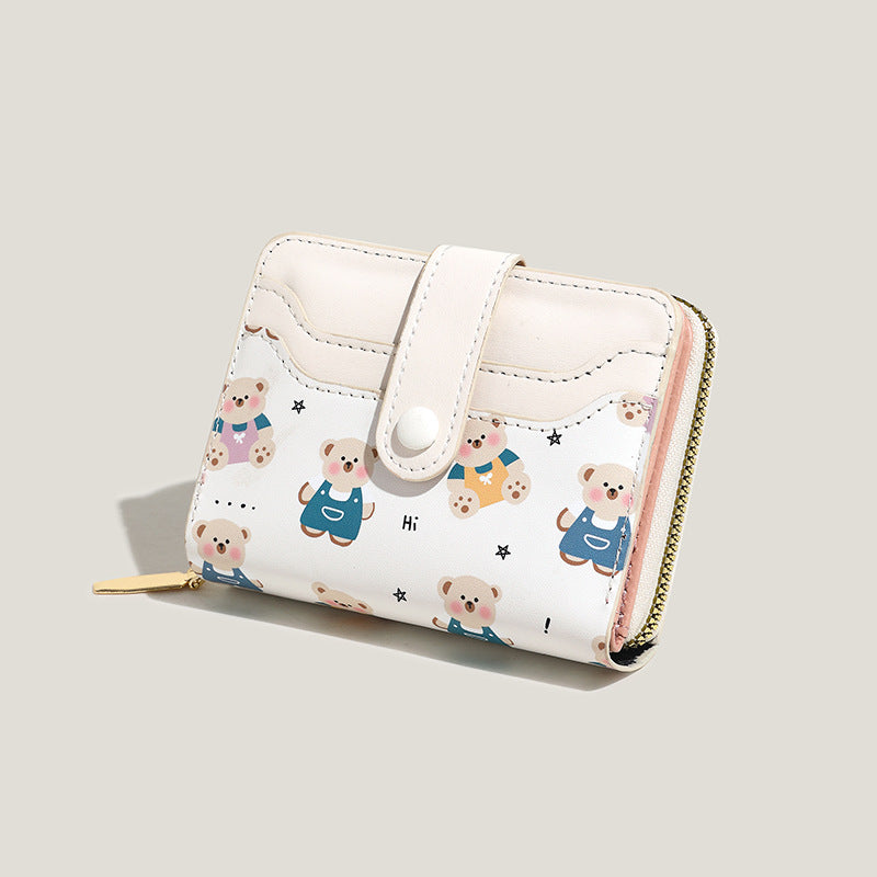 Playful Bear-Themed Zip Wallet — product view 7