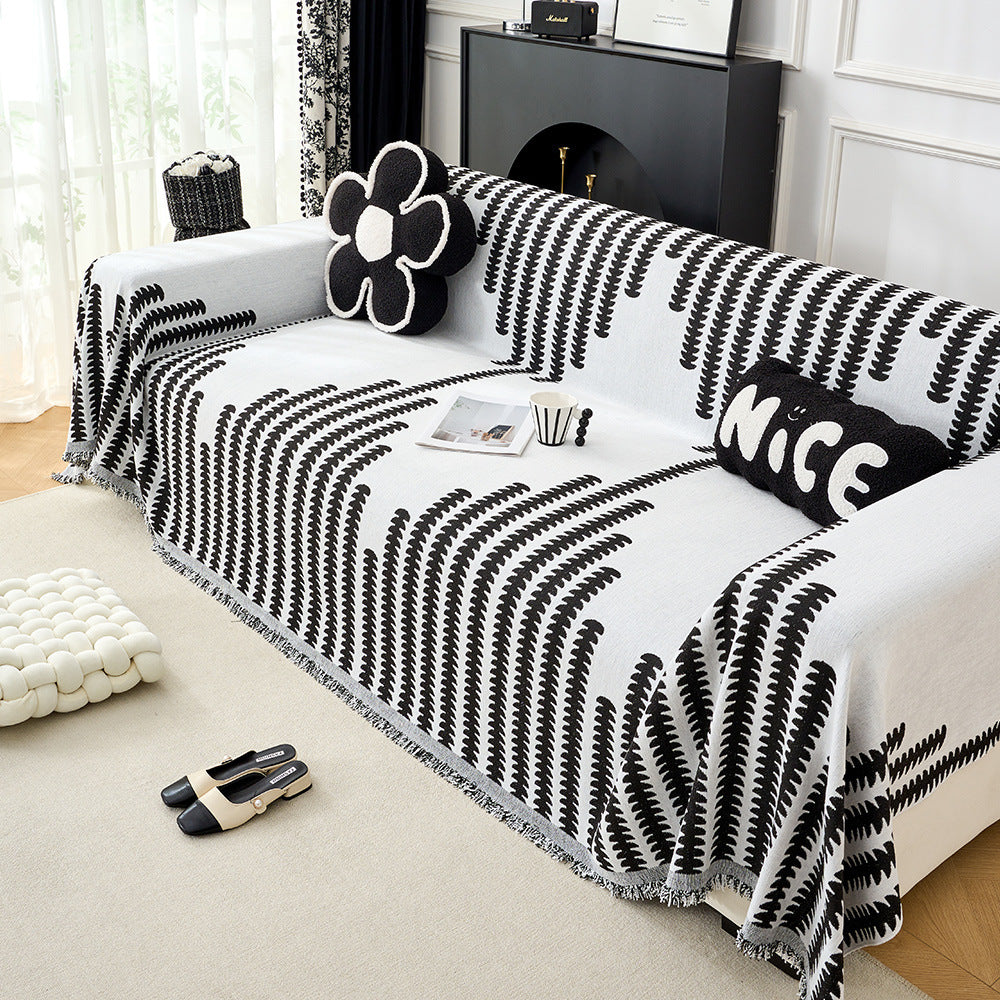 Decorative Woven Sofa Throw Blanket — product view 1