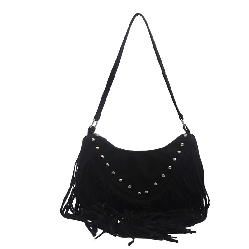 Bohemian Fringe Crossbody Handbag — product view 2