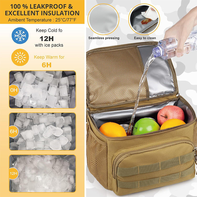 Multifunctional outdoor backpack with cooler LoungeYard — product view 3