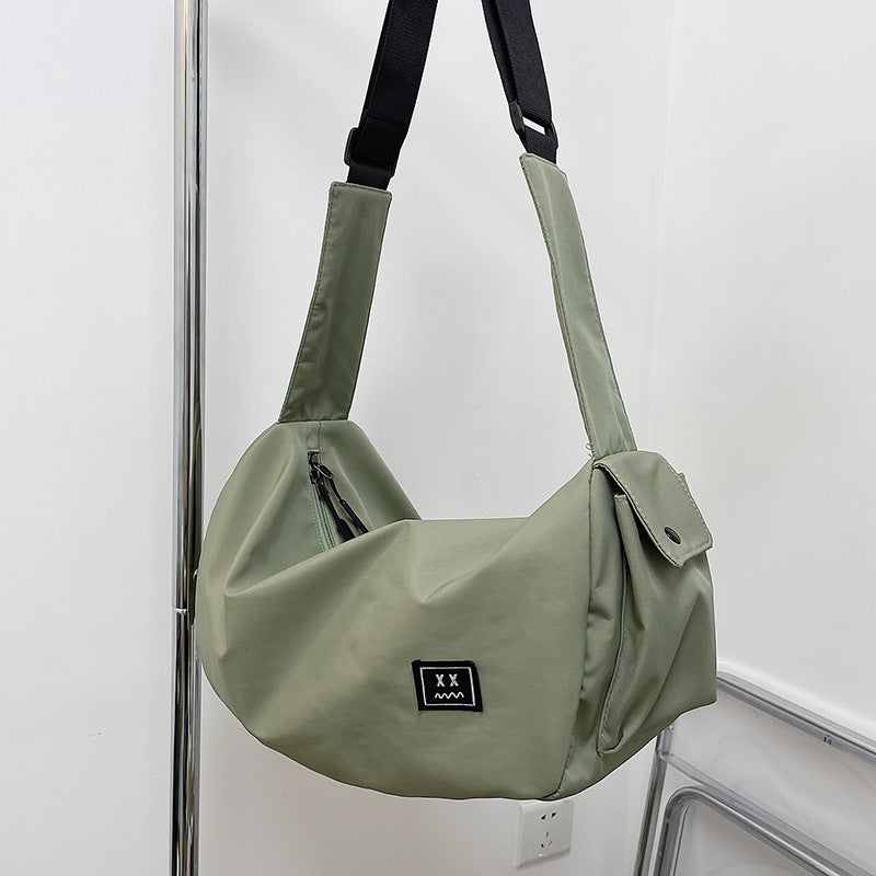 Sporty shoulder bag with adjustable carrying strap LoungeYard — product view 6