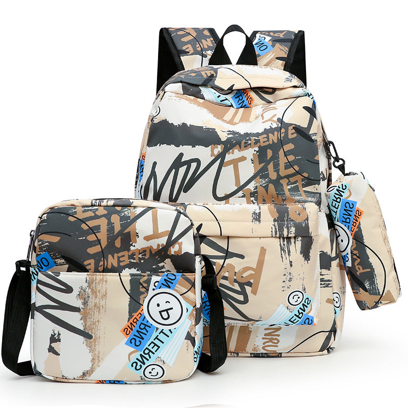 Trendier Urban Backpack with Matching Shoulder Bag LoungeYard — product view 5