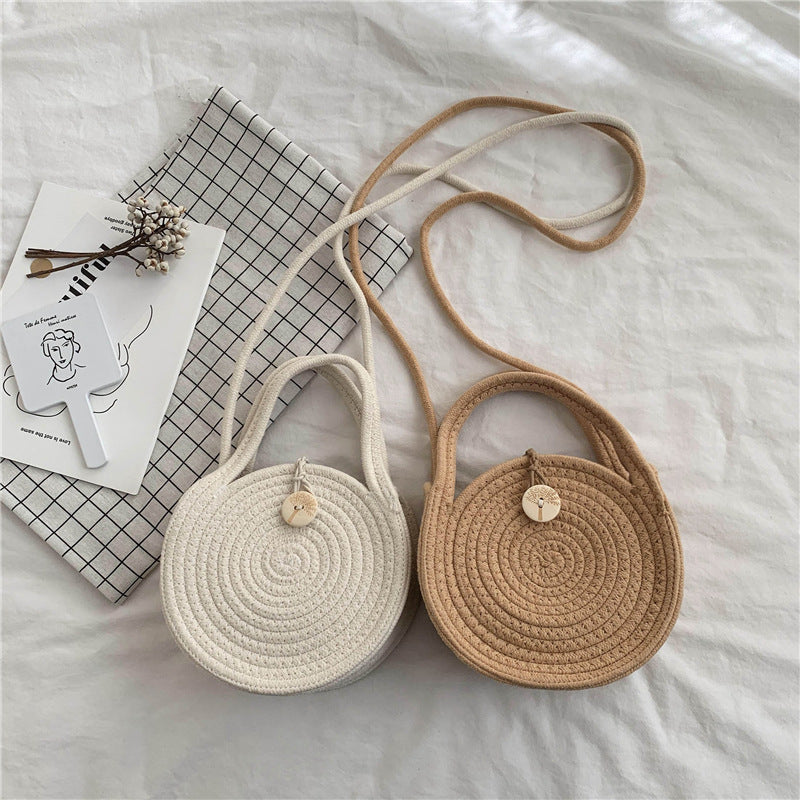 Round Fabric Bag LoungeYard — product view 1