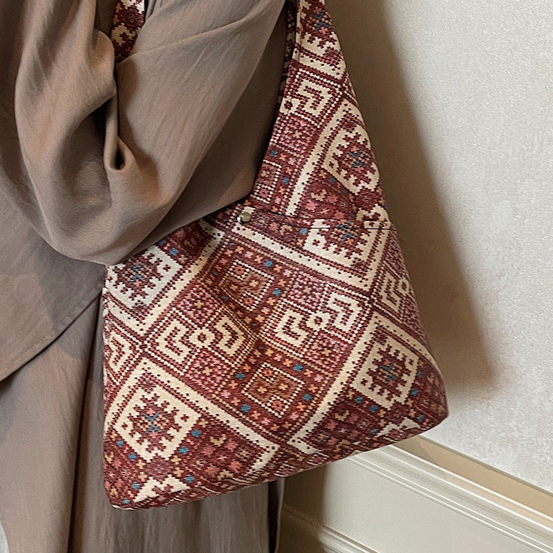 Bohemian Patterned Hobo Bag — product view 3