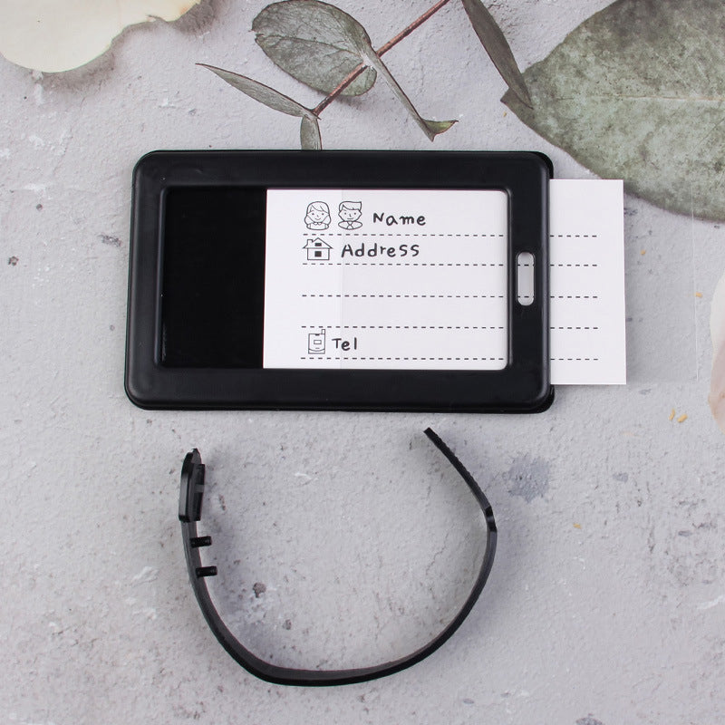 Motivational Travel Luggage Tag LoungeYard — product view 4