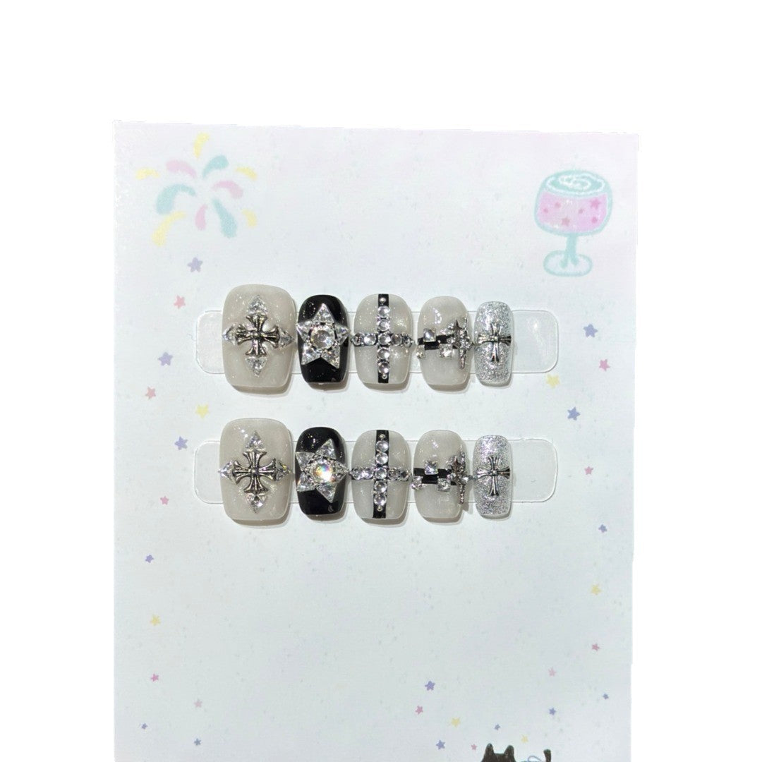 Decorative Rhinestone Nail Art Set — product view 4