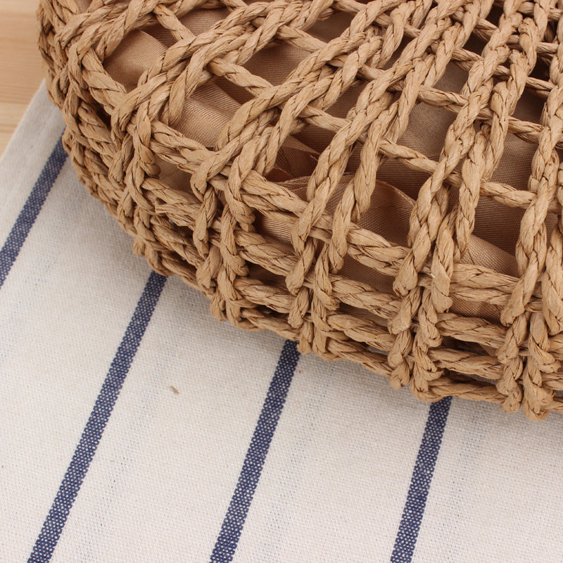 Handmade wicker bag in Boho style LoungeYard — product view 3