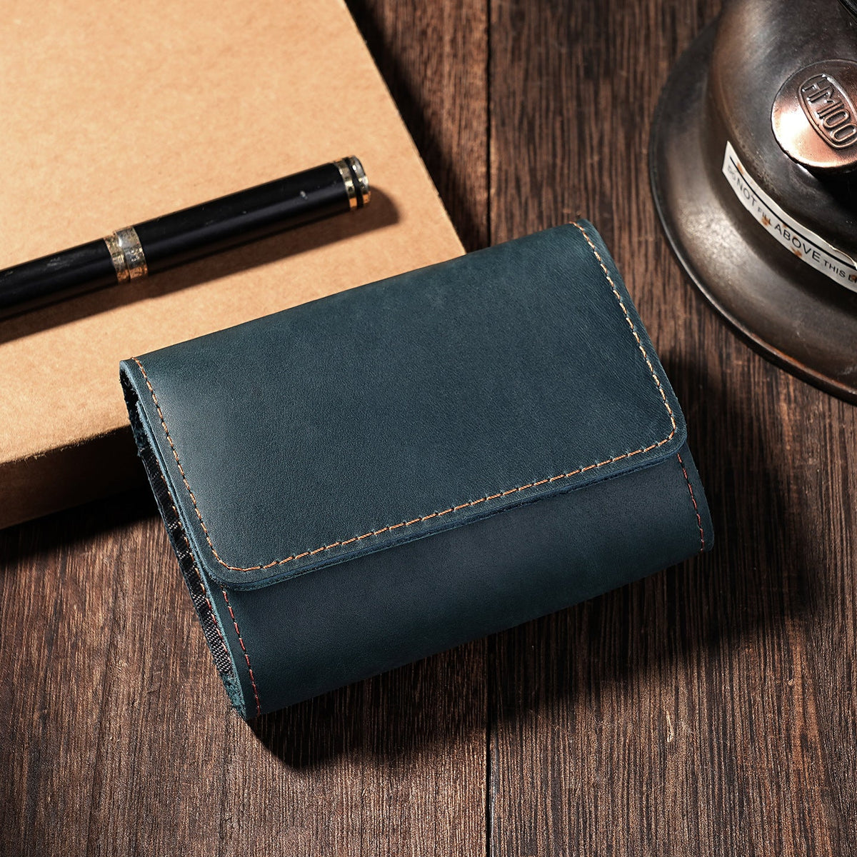 Classic Leather Compartment Wallet — product view 2